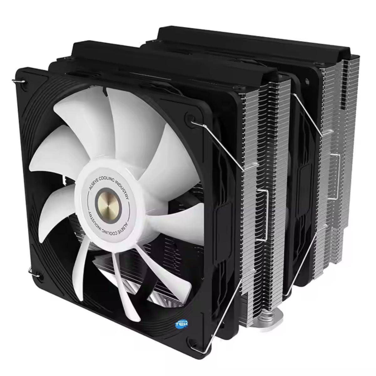 Dissipatore Ad Aria Argb Cpu 240w 1700 1200 115x 1366 2011 2066 Am5 Am4 Am3-1