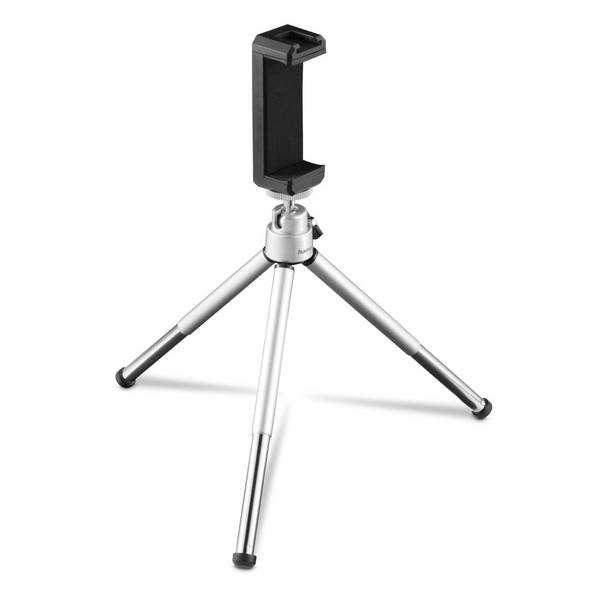 Hama Fancy 2in1 treppiede Smartphone/macchina fotografica digitale 3 gamba/gambe Argento
