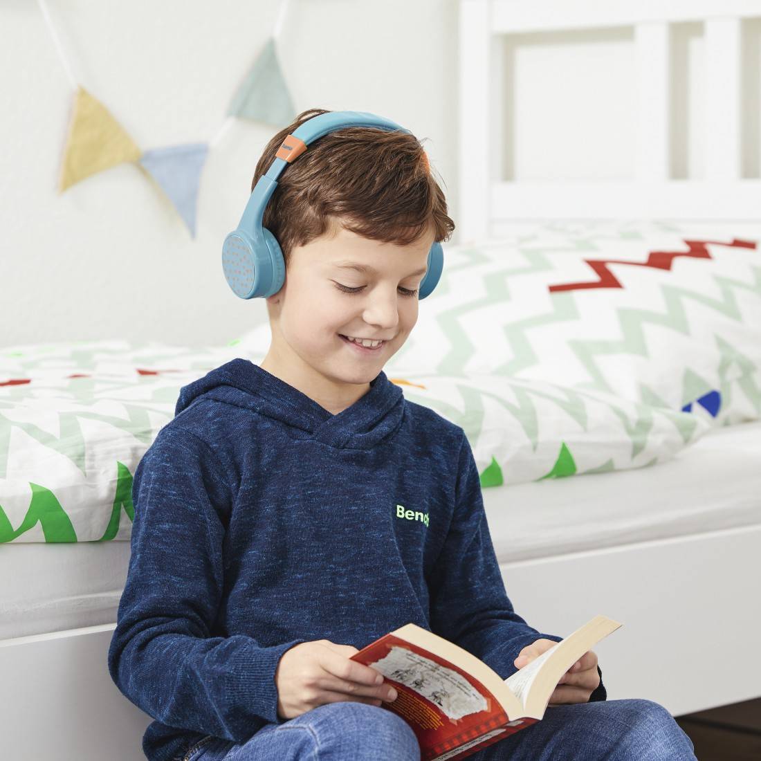 Hama Bluetooth®-Kinderkopfhörer Teens Guard II, On-Ear, Lautstärkebegrenz., BL (00184182)-1