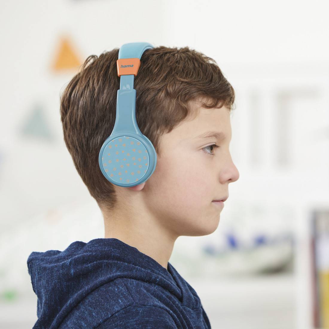 Hama Bluetooth®-Kinderkopfhörer Teens Guard II, On-Ear, Lautstärkebegrenz., BL (00184182)-2