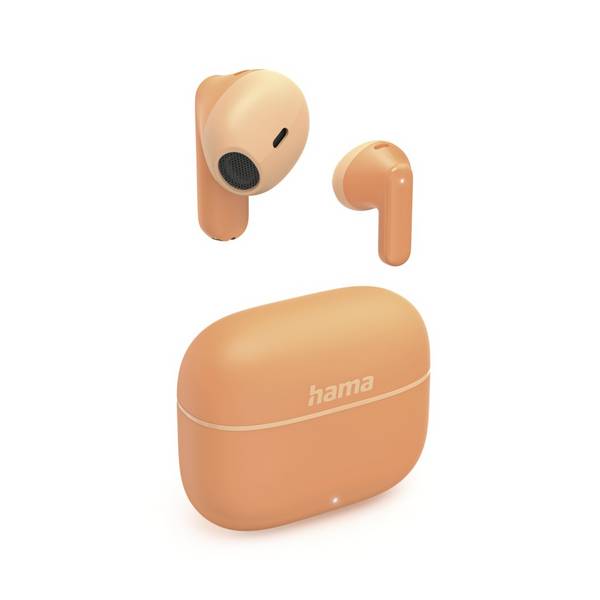 Hama Bluetooth®-Kopfhörer Freedom Light II, TWS, Earbuds, Sprachsteuerung, Or. (00221757)