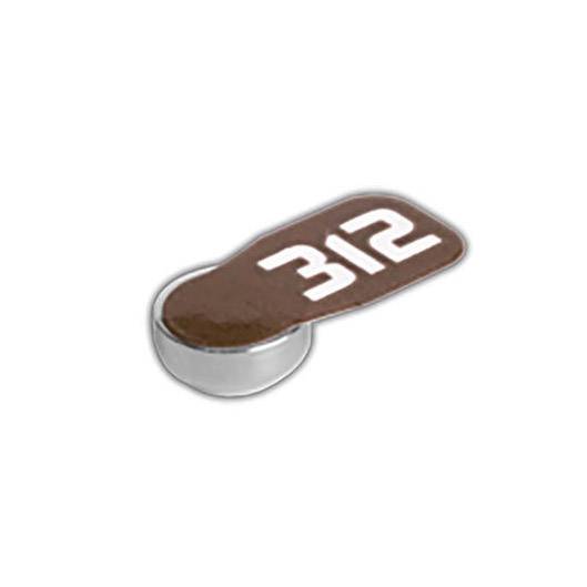 BLISTER 8 PILE PER APPARECCHI E301431800 ACUSTICI 312 ZINC A-1