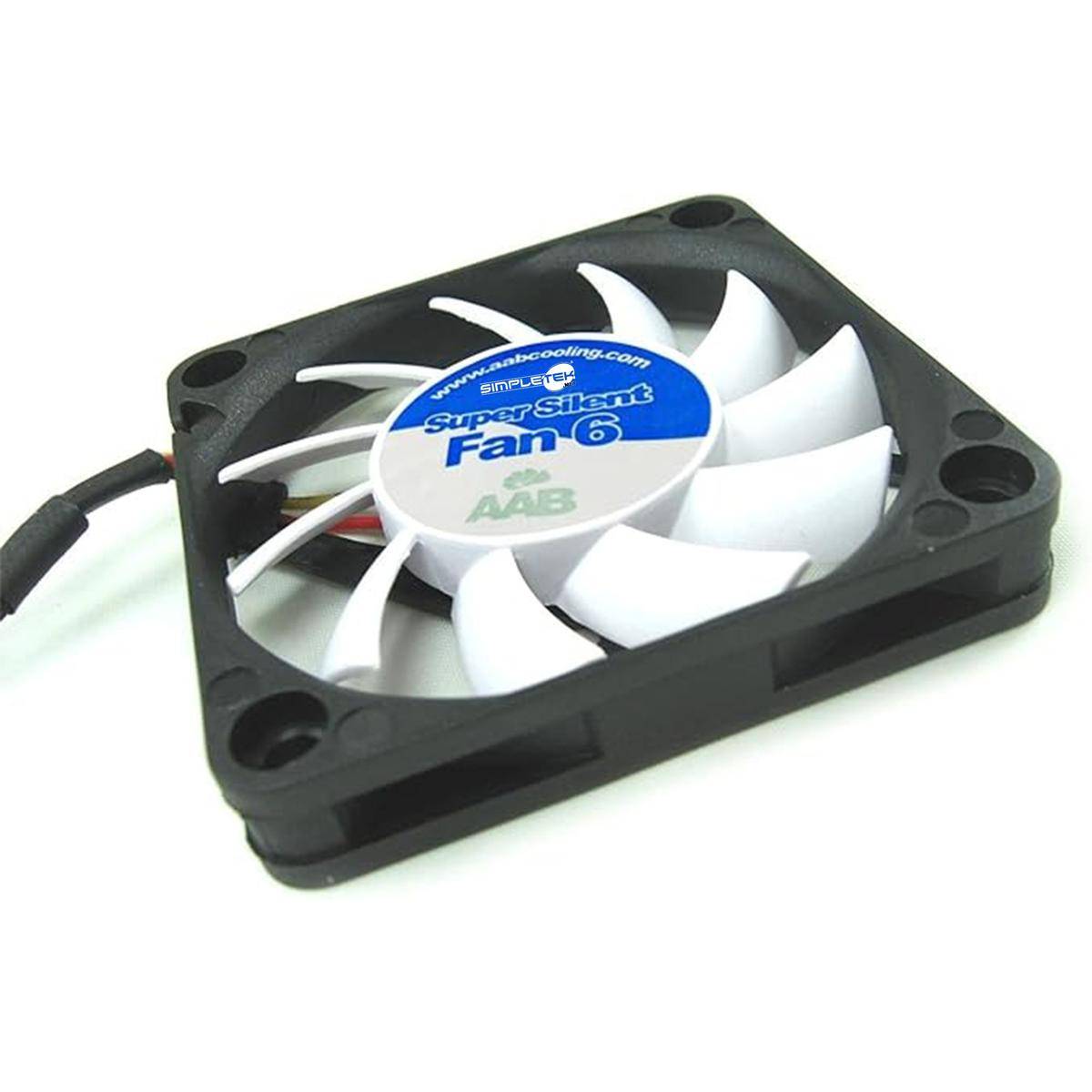 Ventola Dissipatore Per Case 6cm 60mm 3 Pin Senza Luci Cabinet Chassis 12v-2