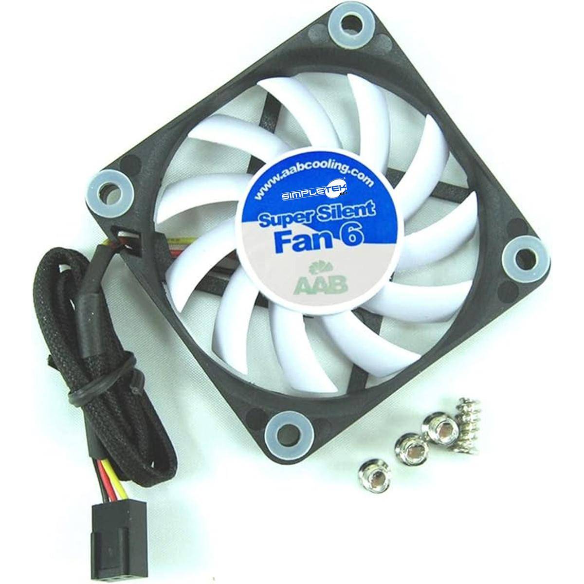 Ventola Dissipatore Per Case 6cm 60mm 3 Pin Senza Luci Cabinet Chassis 12v-3
