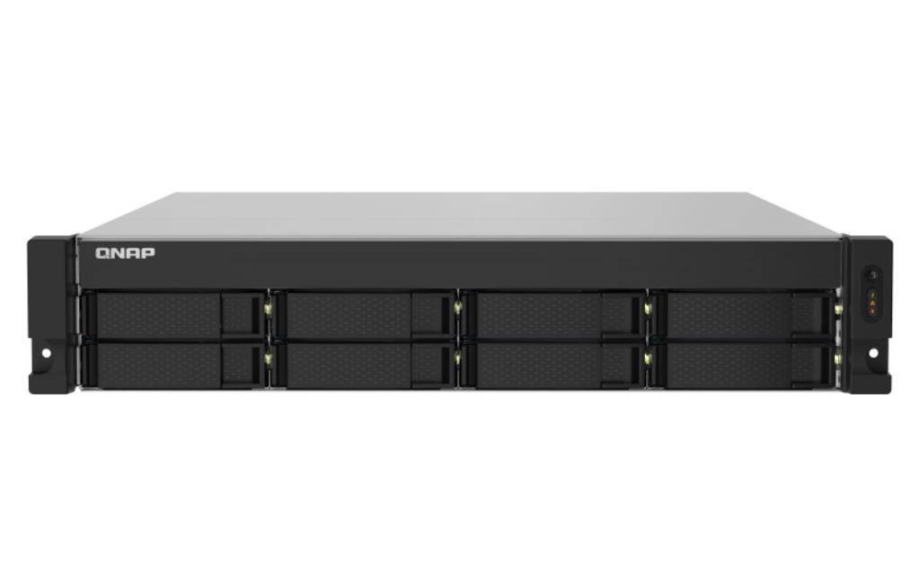 NAS assemblato QNAP Rack (2U) TS-832PXU-RP-4G 96TB (8x12TB) con HDD Seagate IronWolf-0