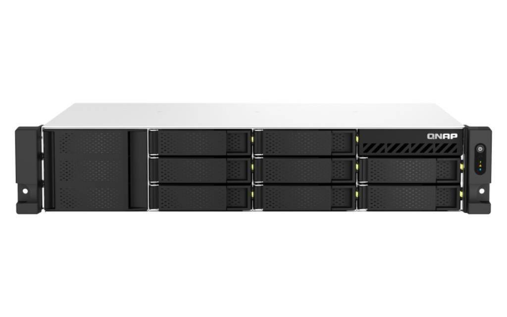 NAS assemblato QNAP Rack (2U) TS-873AEU-RP-4G 64TB (8x8TB) con HDD WD Ultrastar-0