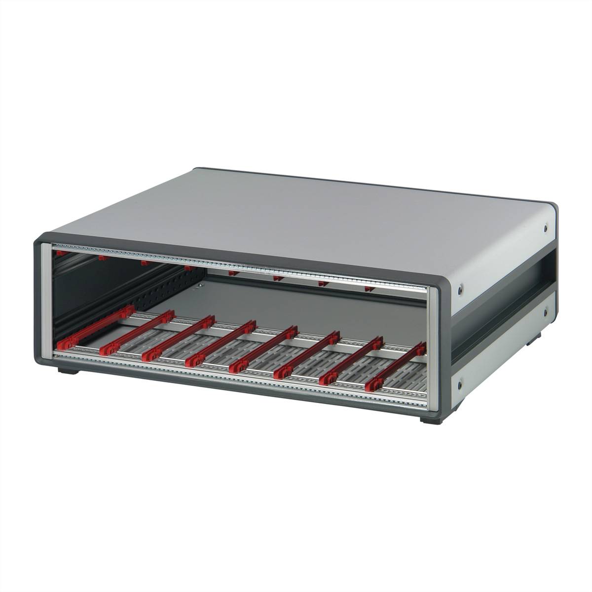 SCHROFF armadio completo 3 e 6 U - COMPAC PRO GEH.3HE 84TE 511T-0