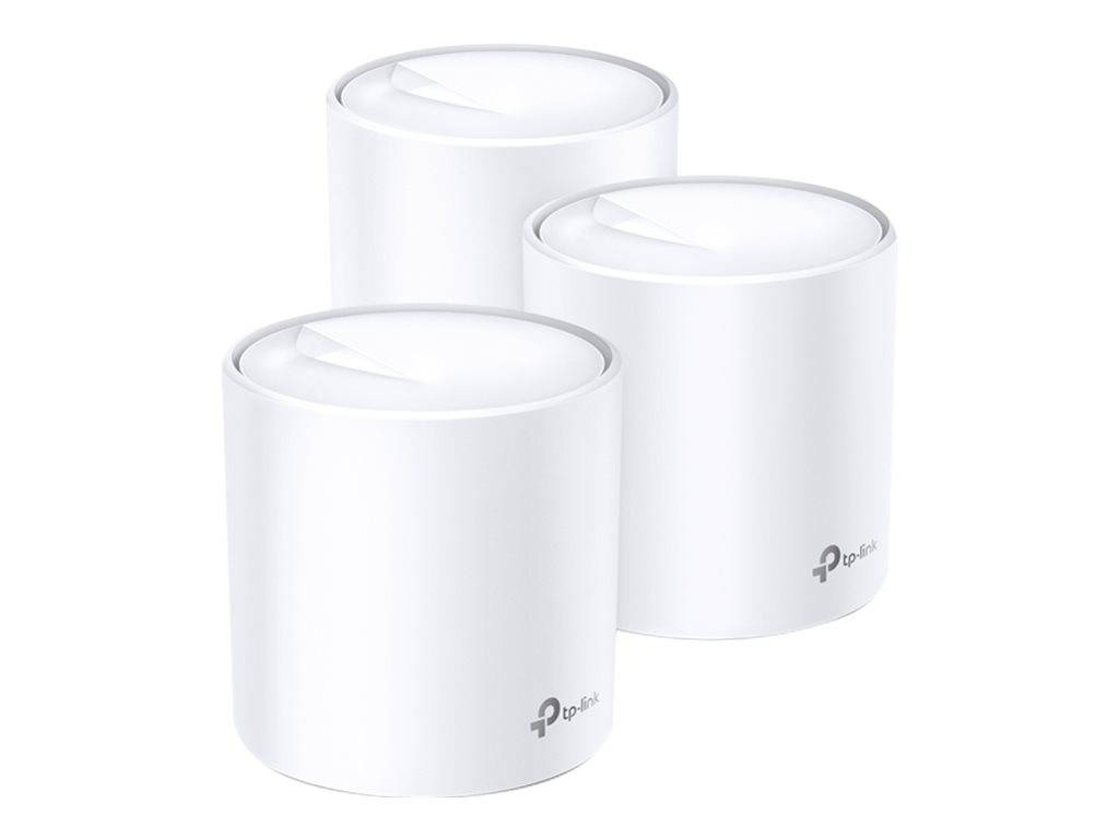 TP-LINK Deco X60 - WLAN-System - (3 Router) 1GbE-0