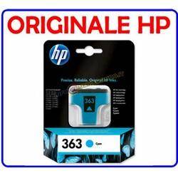 CARTUCCIA ORIGINALE HP 363 C8771EE CIANO-0