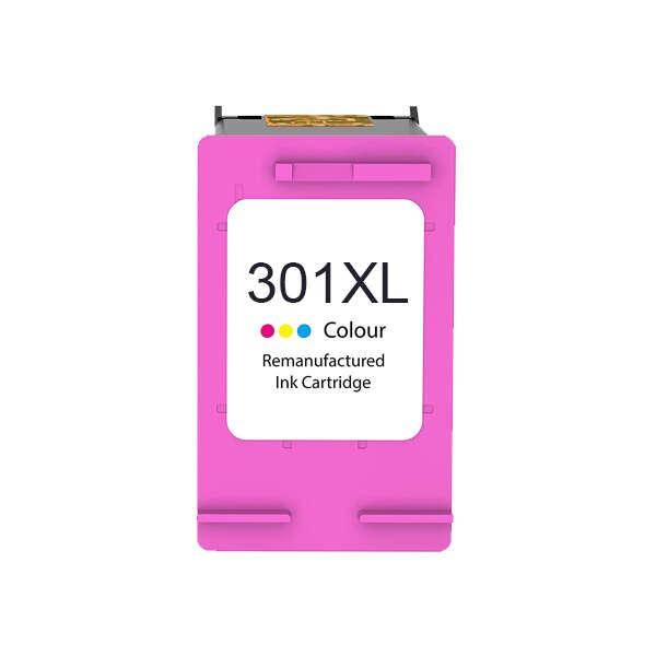 Cartuccia a colori HP 301xl rigenerata Inchiostro - Mostra livello di inchiostro - Restitute CH564EE/CH562EE-0