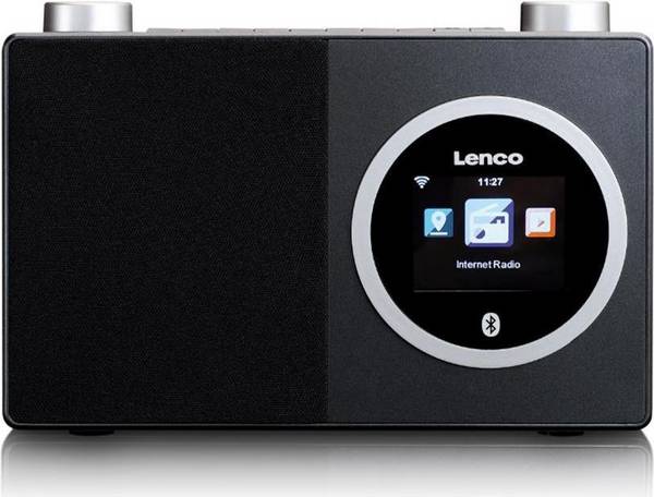 Lenco DIR-70 - Netzwerk-Audio-Player - 3 Watt (Gesamt) - Schwarz (DIR-70BK)