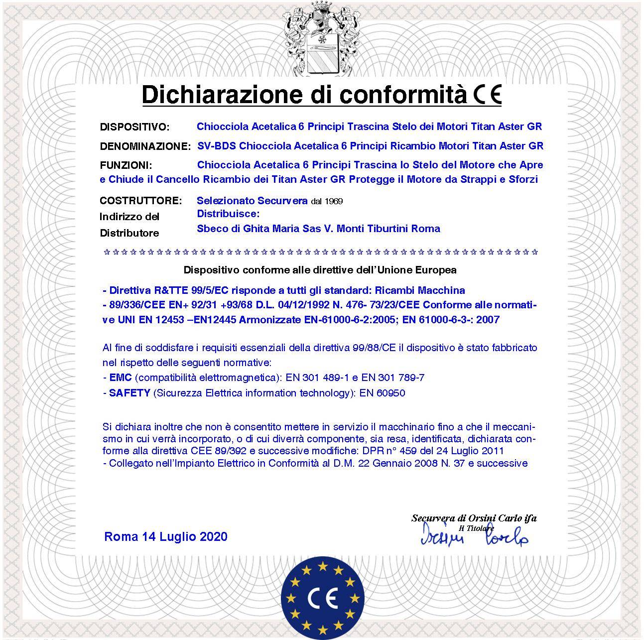 Chiocciola Acetalica Boccola 6 Principi Trainata dalla Vite Senza Fine fa Scorrere Avanti Dietro lo Stelo Apricancello-4
