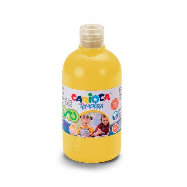 Bottiglia di tempera carioca 500mlCaratteristiche:-Bottiglia di tempera da 500 ml-Bottiglia con PET riciclato al 30%.-0