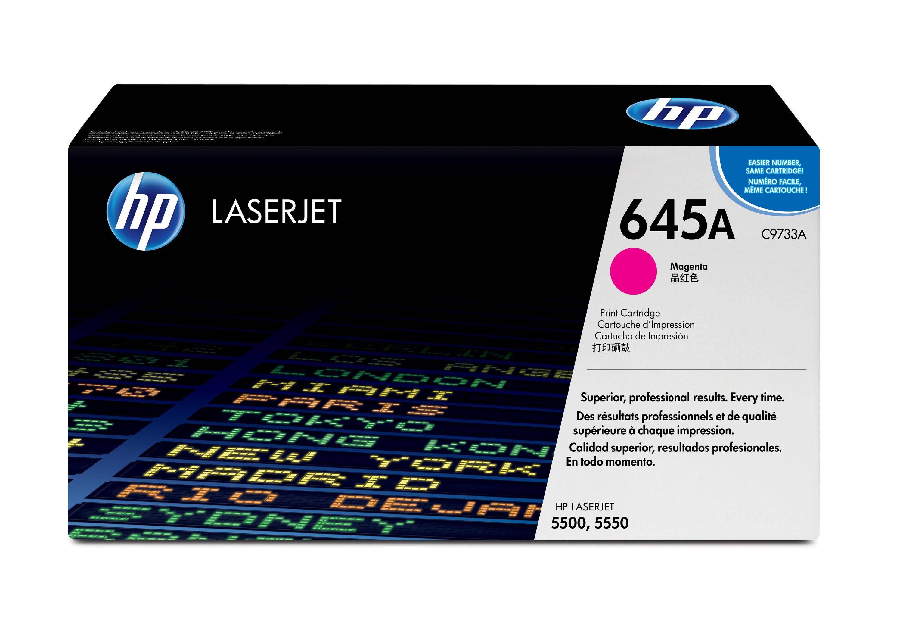 HP Cartuccia Toner originale Magenta Laserjet 645A-0