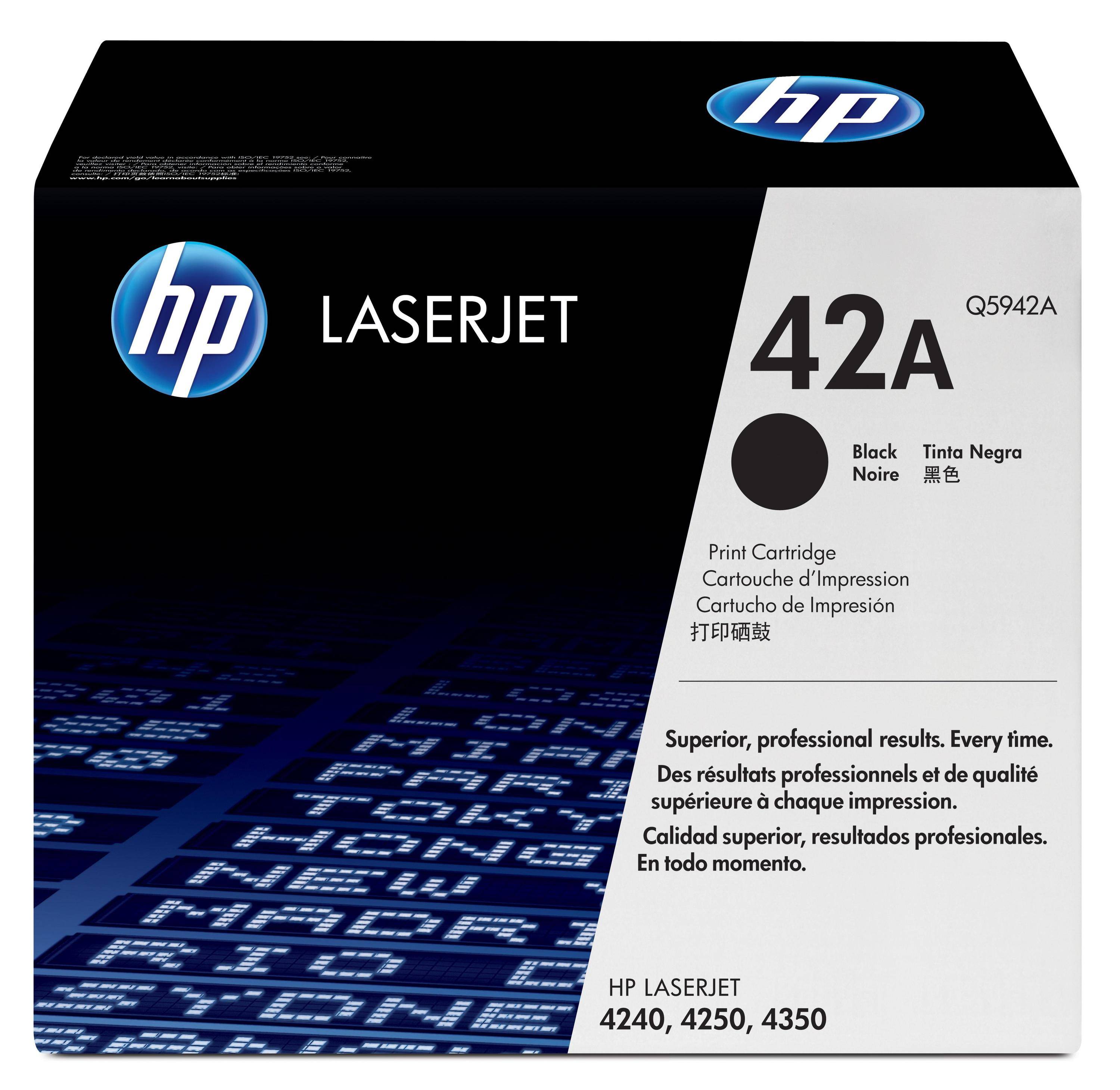 HP Cartuccia Toner originale Nero Laserjet 42A-0