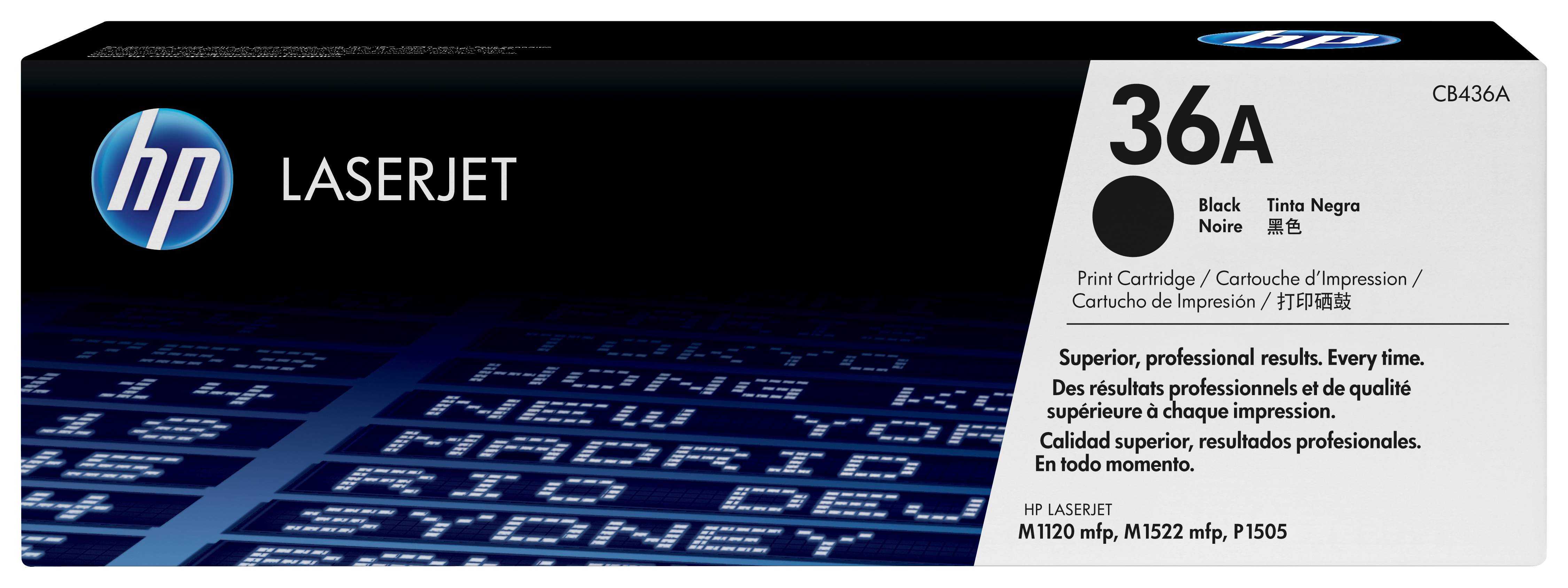 HP Cartuccia Toner originale Nero Laserjet 36A-0