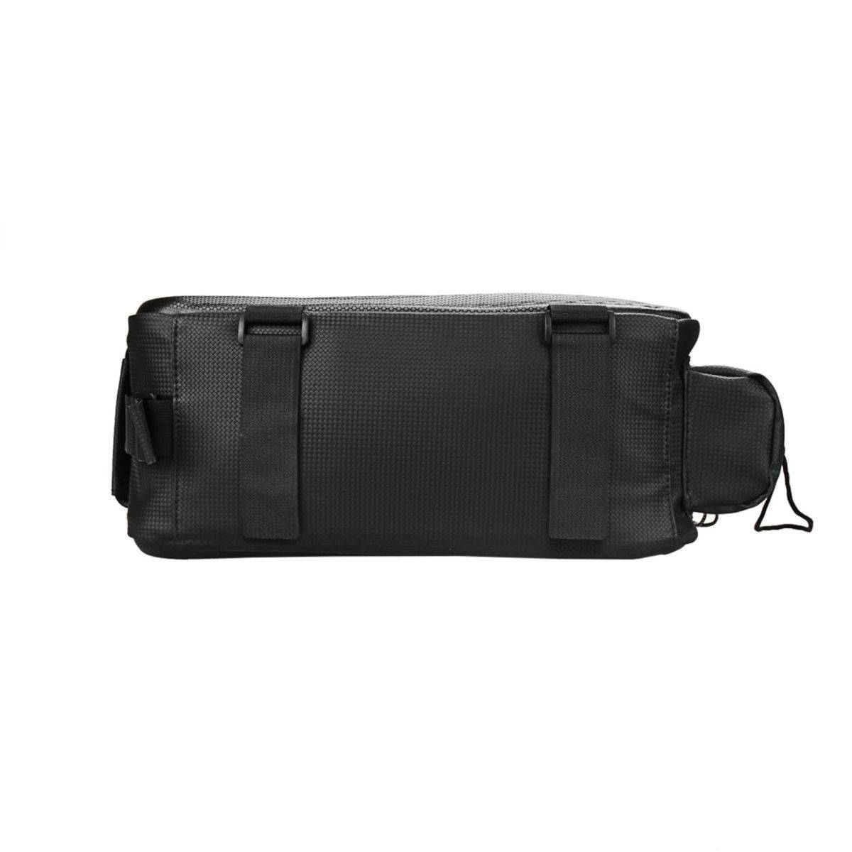 Borsa portabiciclette con tracolla lunga e tasche laterali espandibili - Nera-2