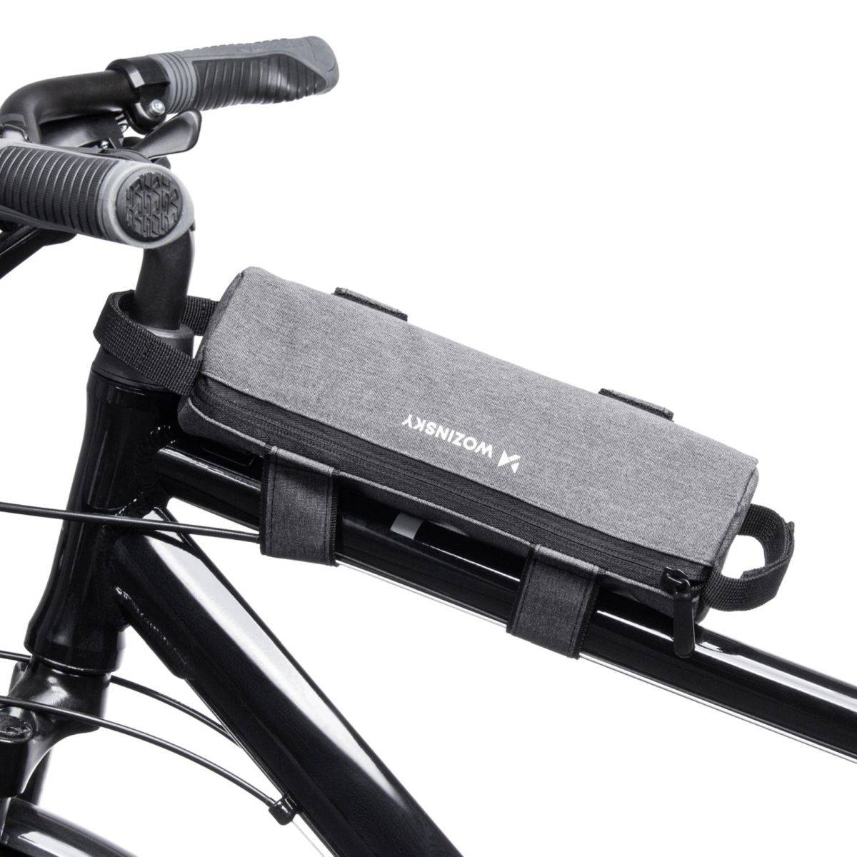 Borsa da bicicletta con isolamento termico in grigio 0,7 L-2