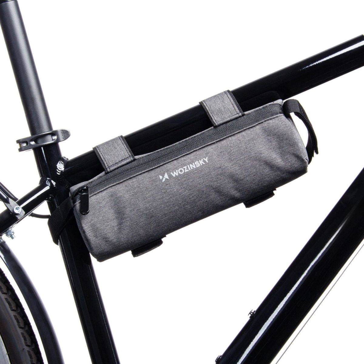 Borsa da bicicletta con isolamento termico in grigio 0,7 L-3