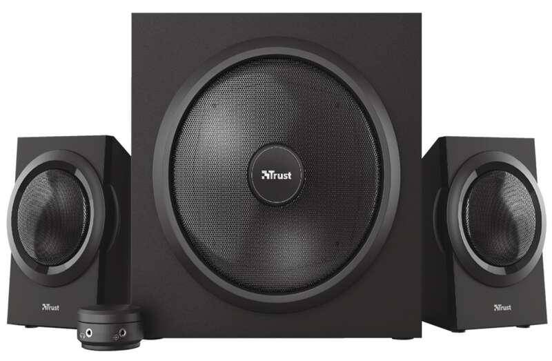 Trust Yuri set di altoparlanti 60 W Universale Nero 2.1 canali 1-via 15 W (Trust Yuri - hjttalersystem - til PC)-0