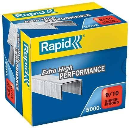 Punti Metallici per Cucitrice ad Alti Spessori Super Strong Rapid - 9/10 - 24871200 (Conf. 5000)-0