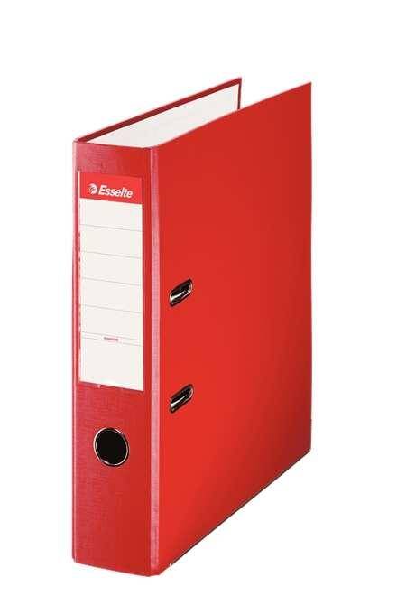 Esselte Lever Filler - Format di folio - Lumo 75mm - Capacità per 500 fogli - colore rosso-0
