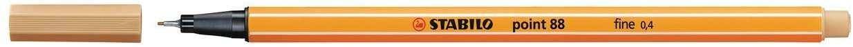 Fineliner Point 88 Stabilo - 0,4 mm - 88/88 (Ocra Chiaro Conf. 10)-0