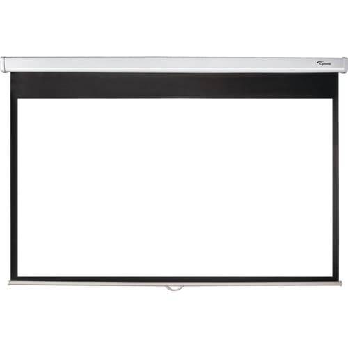 Optoma DS-9092PWC Manuelle Pull Down Leinwand für Wand-/Deckenmontage, 16:9, (92"") 233,7 cm-1