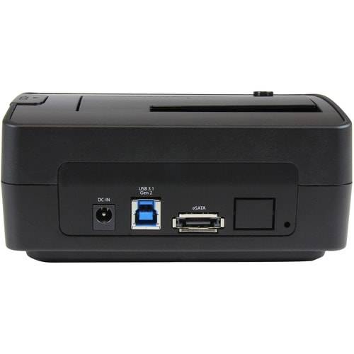 StarTech.com Docking Station per Hard Disk a Singolo Slot - Dock USB 3.1 (10 Gbps)/eSATA per Hard Drive HDD/SSD Esterno-1