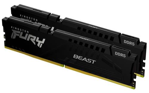 Kingston Technology FURY Beast 64GB 6000MT/s DDR5 CL30 DIMM (Kit of 2) Black EXPO (KF560C30BBEK2-64)-0