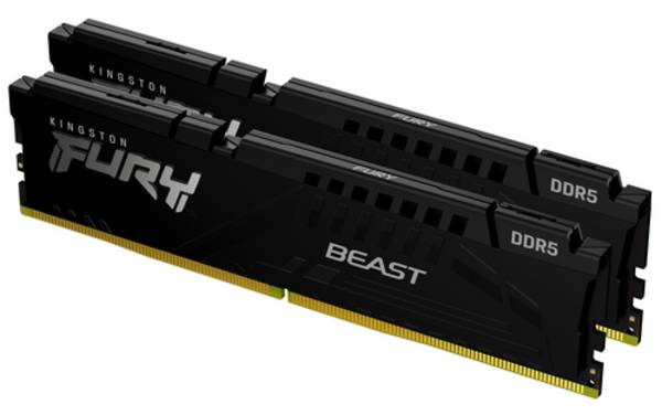 Kingston Technology FURY Beast 32GB 6000MT/s DDR5 CL36 DIMM (Kit of 2) Black EXPO (KF560C36BBE2K2-32)