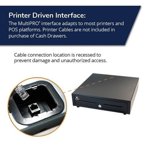APG Cash Drawer VB320-BL1616-B5 cassetto per contanti (VASARIO 24 V BL CD 411X41-1
