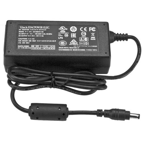 StarTech.com DC Power Adapter - 12V, 5A - Netzteil - Wechselstrom 100-240 V (SVA12M5NA)-1