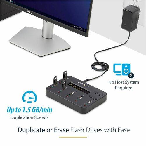 nsente la copia del sistema, dei file e dell'unitÃ  a 1,5 GB/min, cancellazione a 1 o 3 passaggi, Display LCD (USBDUP15)-1