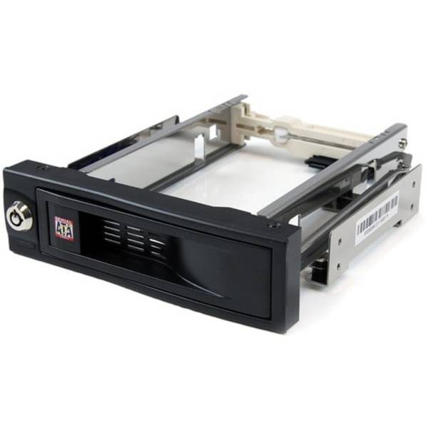 StarTech.com Rack portatile trayless funzione hot-swap da 5,25" per dischi rigidi da 3,5" HSB100SATBK