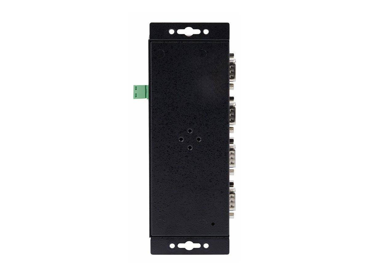 S232 remoti, montaggio a parete/su guida DIN, metallo, convertitore seriale da RJ45 LAN a DB9, TAA (I43-SERIAL-ETHERNET)-4
