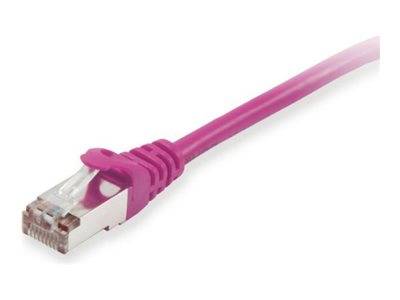 equip - Patch-Kabel - RJ-45 (M) zu RJ-45 (M) - 50 m - S/FTP - CAT 6 - halogenfrei, geformt, verseilt - lila (615557)-0