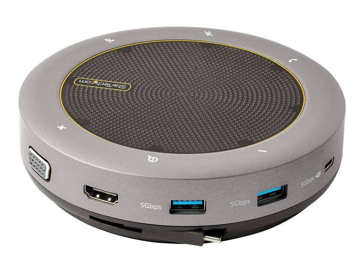 StarTech.com DKTBRSPMPD vivavoce Grigio-4