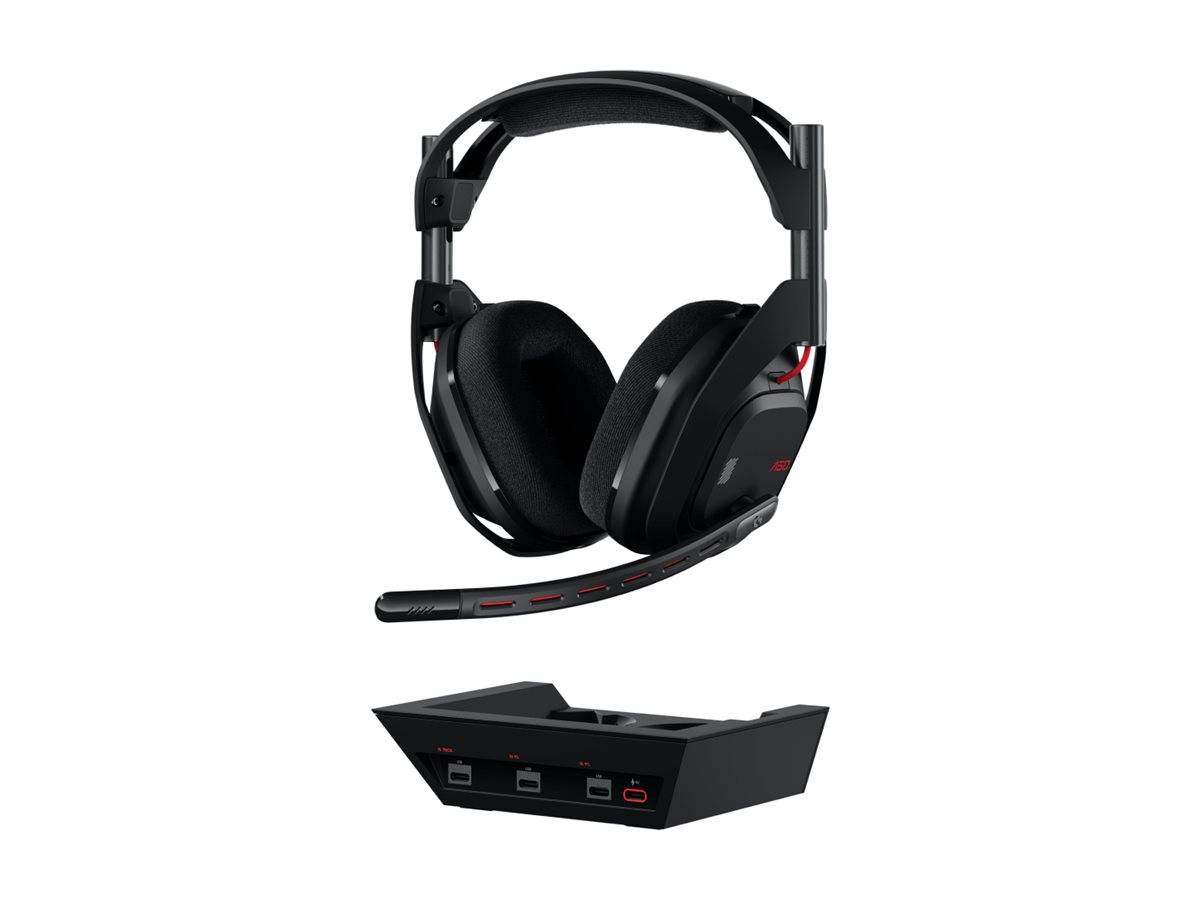 Logitechg astro a50 (gen 5) schwarz - kabelloses lightspeed gaming-headset und basisstation mit playsync audio-3