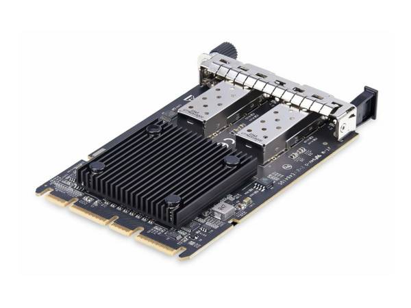 StarTech.com Scheda di rete server OCP 3.0 SFP+ a 10 Gbps a 2 porte con Intel X710, compatibile SFF 4C+, NIC OCP a due