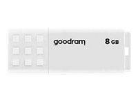 Goodram UME2 USB-Stick 8 GB USB Typ-A 2.0 Weiß (UME2-0080W0R11)-1