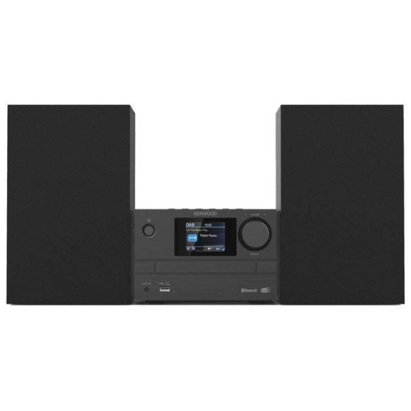 Kenwood HI FI Micro M525DAB Black Bluetooth USB CD Radio DAB+ Color Display-0