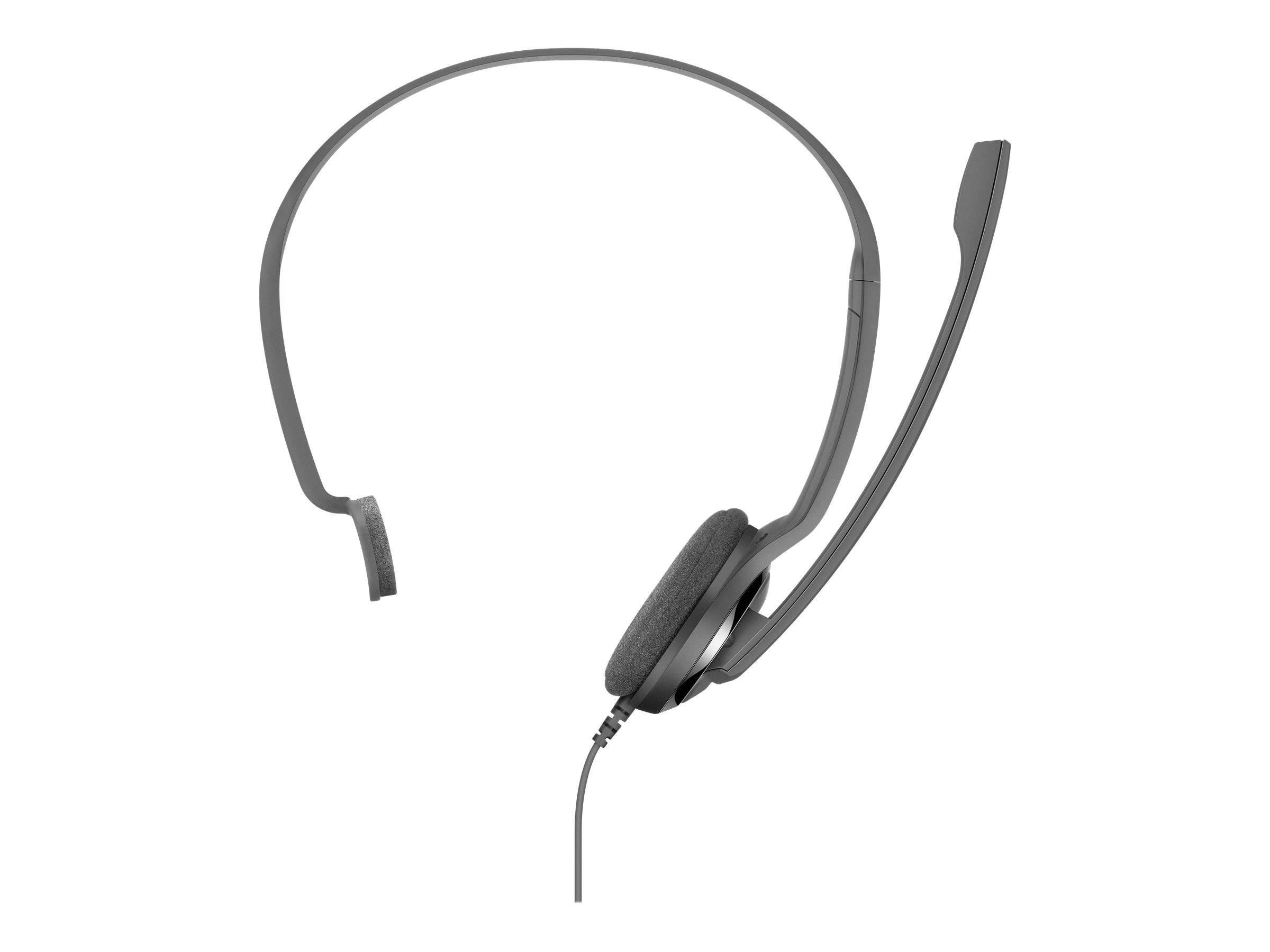 Sennheiser PC 7 USB Cuffie On Ear via cavo Mono Nero Eliminazione del rumore Computer-4