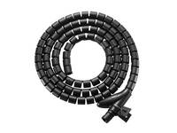 Equip 650868 organizer per cavi Scrivania Guaina intrecciata per cavi Nero-0
