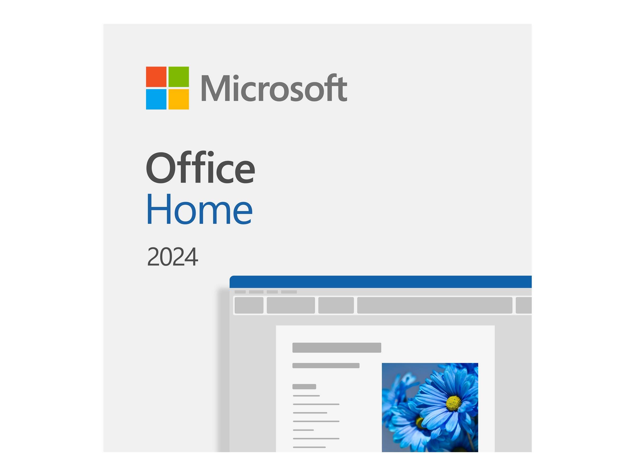 MICROSOFT Office Home 2024 Italian Eurozone Medialess Word Excel PowerPoint EP2-06856-0