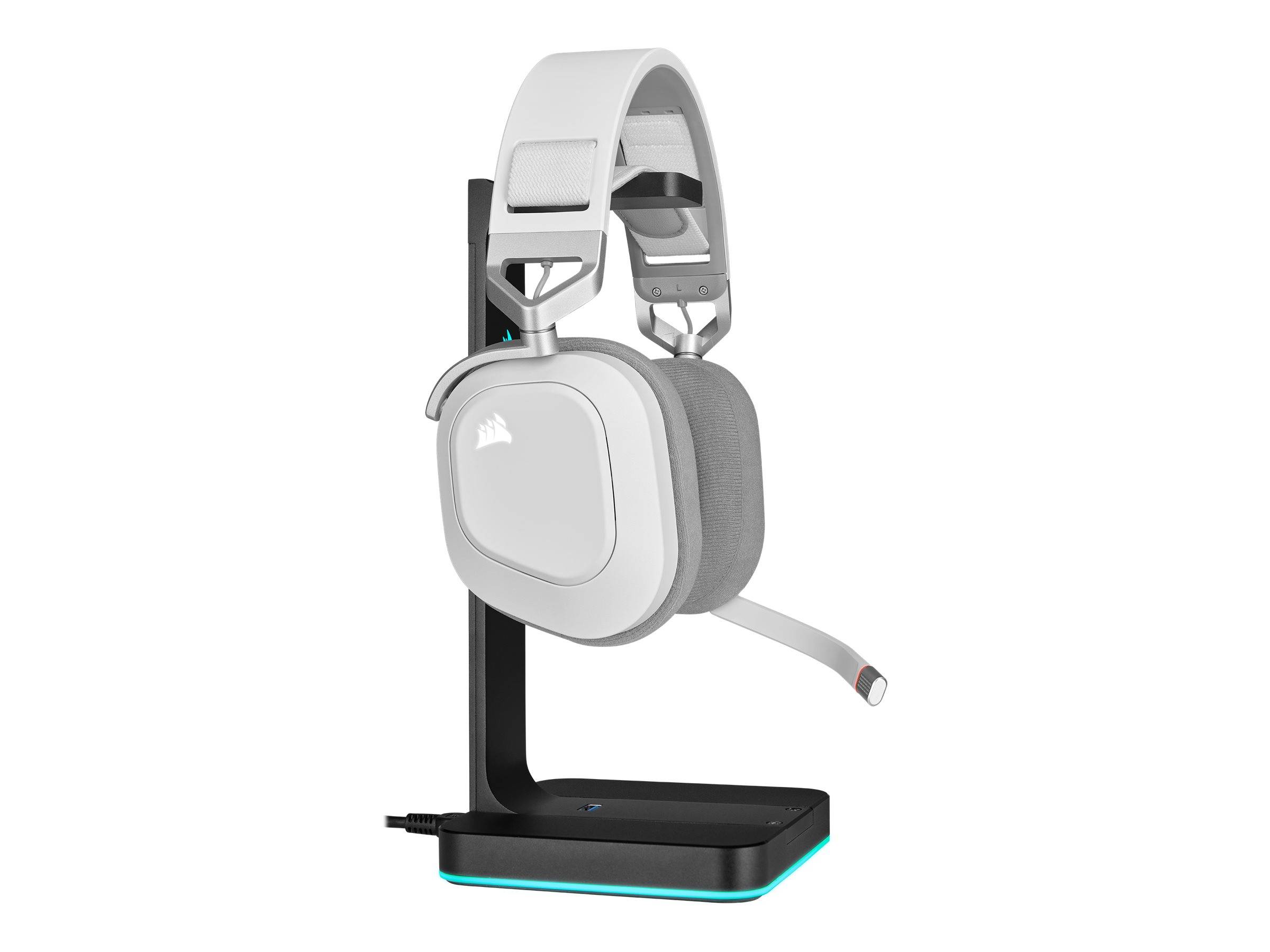 Corsair HS80 RGB USB Auricolare Cablato Portatile Gaming Bianco-4