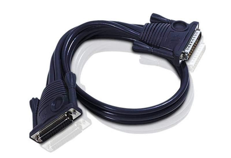 ATEN KVM Prolunga [1x Spina SUB-D a 25 poli - 1x Presa SUB-D a 25 poli] 1.80 m Nero-2