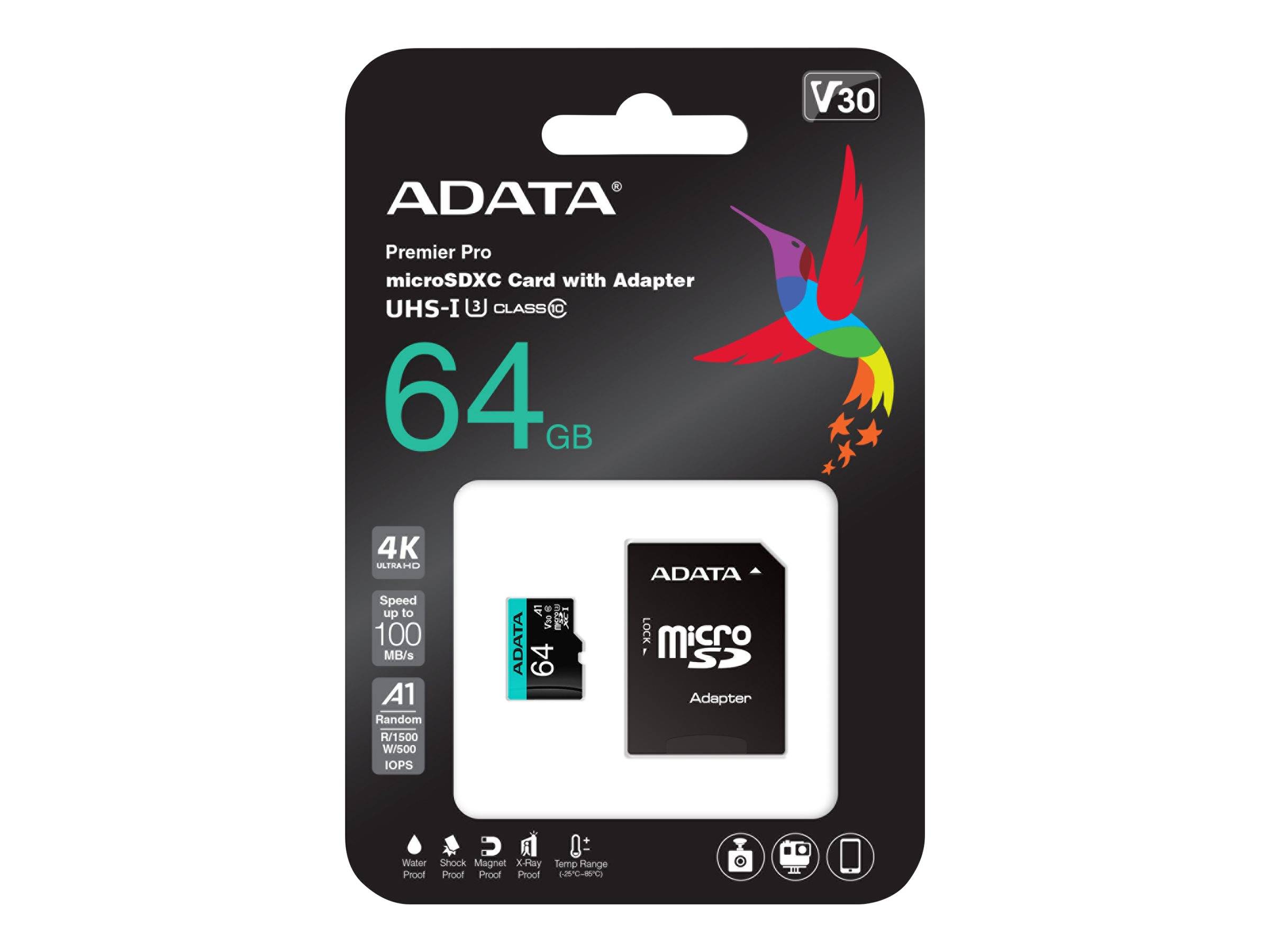 64GB UHS-I U3 V30S A2 MICRO-0
