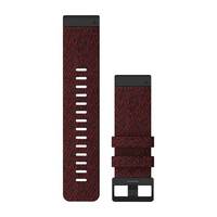 Garmin Cinturino In Nylon Quickfit 26mm, Heatherred Red, Fibbia Black-3