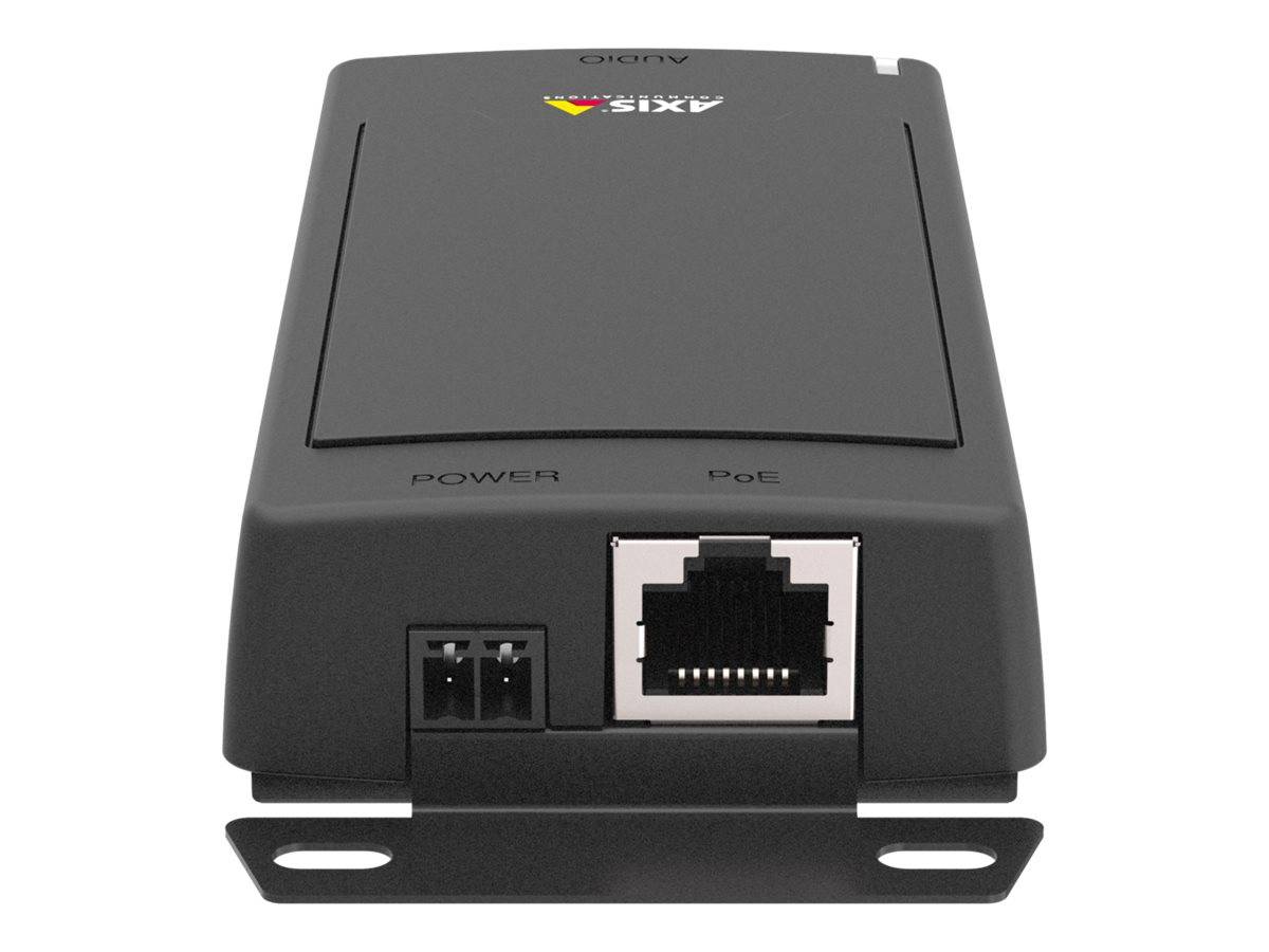Axis 02370-001 ponte e ripetitore Bridge di rete Nero (C8110 NETWORK AUDIO BRIDGE - Warranty: 60M)-3